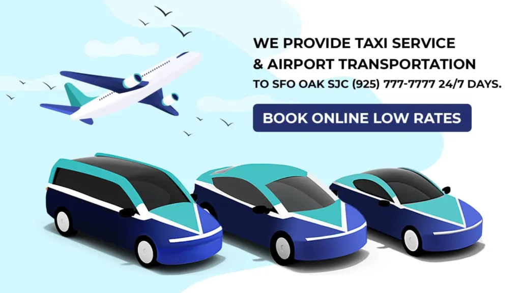 DeSoto Cab private airport taxi fleet for Tri-Valley travelers
